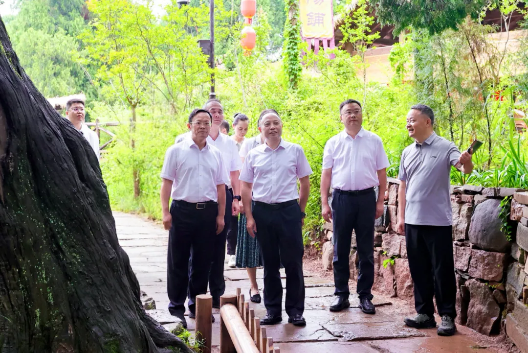 何树平袁华兵在<font color='red'>剑阁县</font>、昭化区调研
