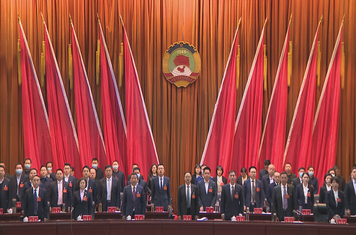政协<font color='red'>剑阁县</font>第十届委员会第六次会议闭幕