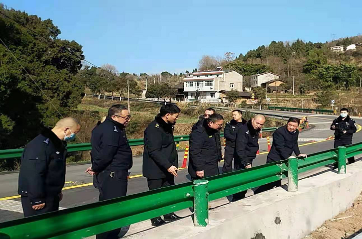 市道安委督导国道108线K1968（水井湾）段 安全隐患整治<font color='red'>情况</font>