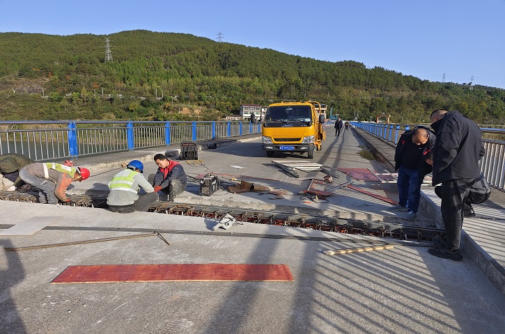 <font color='red'>剑阁县</font>王家渡大桥维修加固工程进展顺利