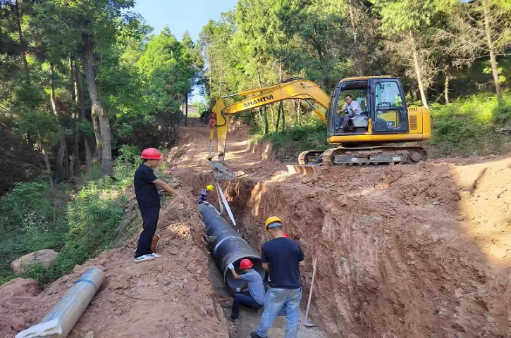 <font color='red'>剑阁县</font>水利局：好消息！鹤龄水厂主体完工！