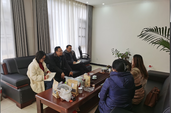 市统计局欧明宇局长一行到剑阁调研商贸服务业节后生产经营<font color='red'>情况</font>